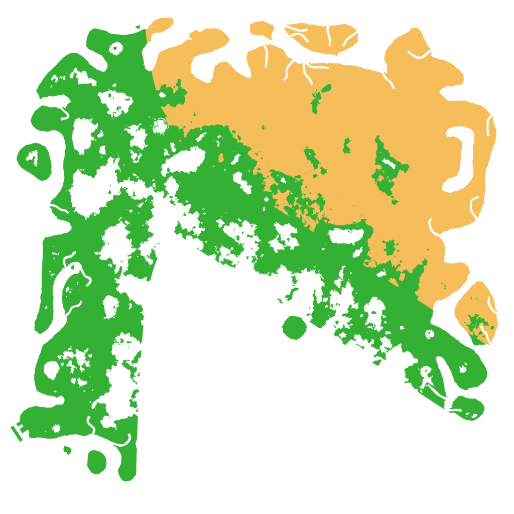 Biome Rust Map: Procedural Map, Size: 6000, Seed: 2785309