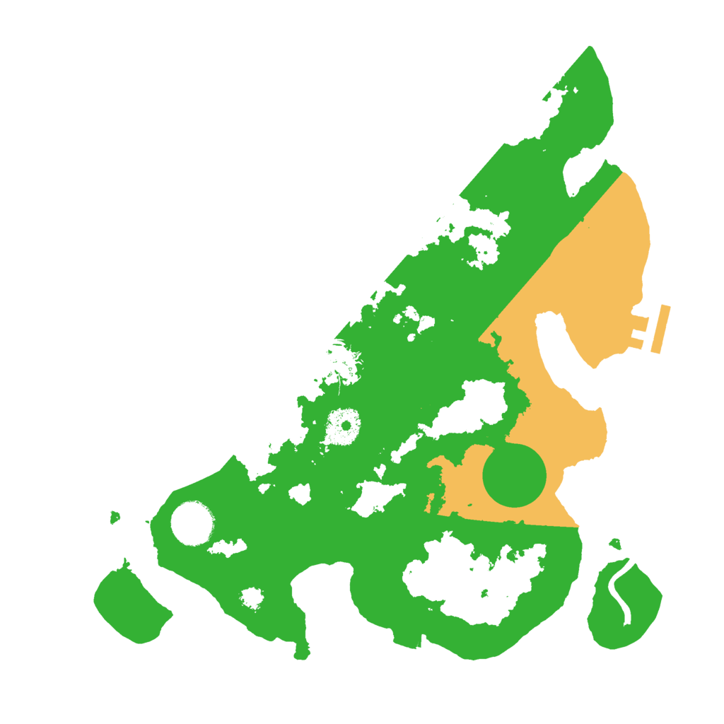 Biome Rust Map: Procedural Map, Size: 3000, Seed: 554210367