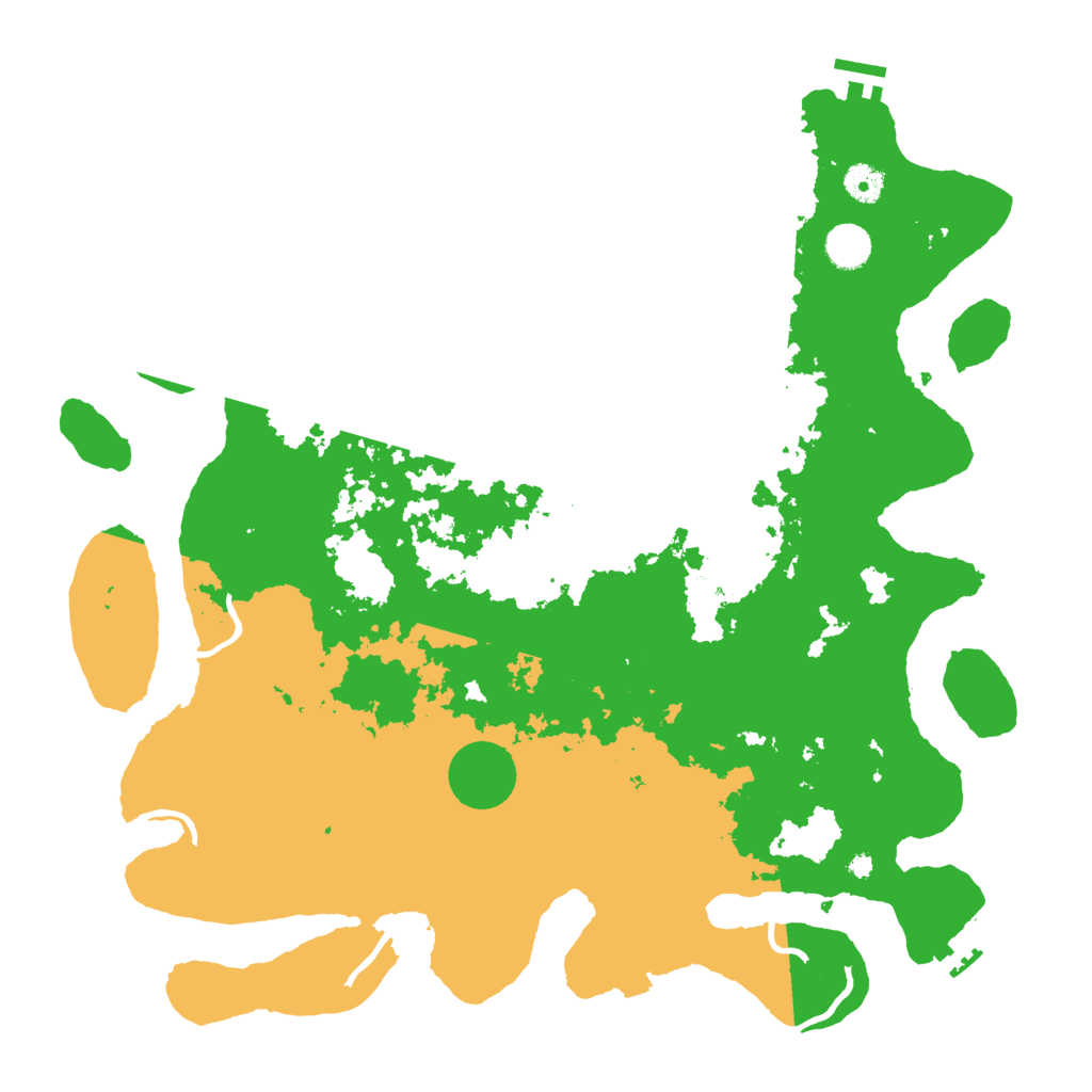 Biome Rust Map: Procedural Map, Size: 4250, Seed: 809945092