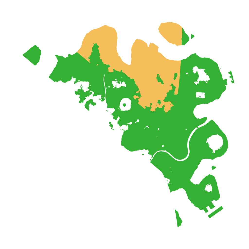 Biome Rust Map: Procedural Map, Size: 3000, Seed: 5349801