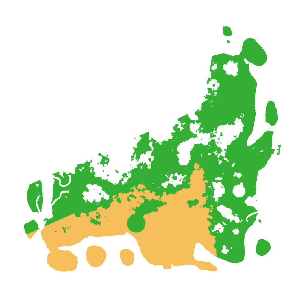 Biome Rust Map: Procedural Map, Size: 4250, Seed: 226263422