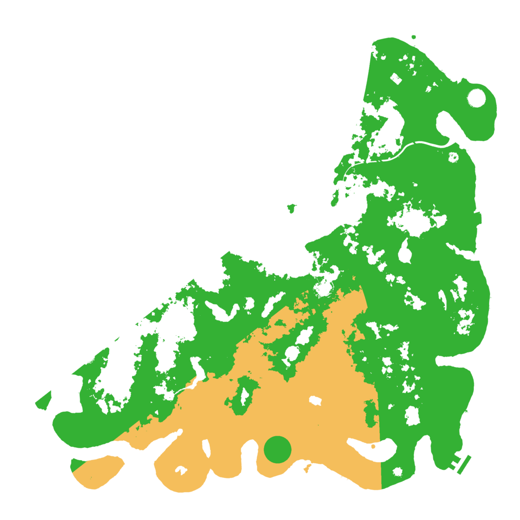 Biome Rust Map: Procedural Map, Size: 5000, Seed: 472060328