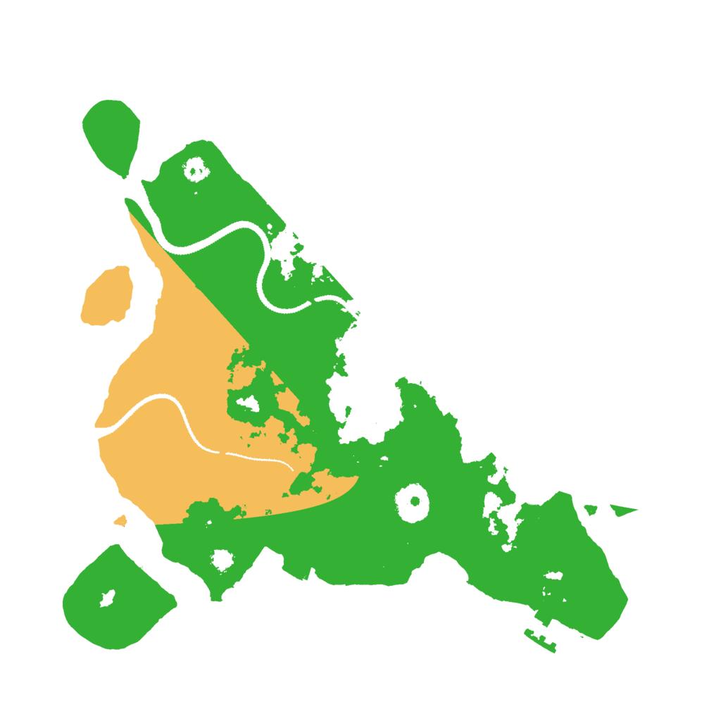 Biome Rust Map: Procedural Map, Size: 3000, Seed: 833743078