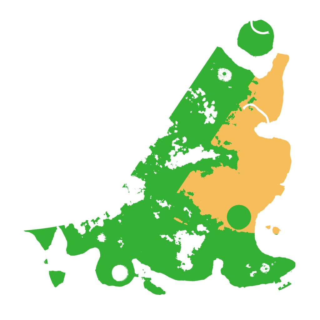 Biome Rust Map: Procedural Map, Size: 3500, Seed: 34106892