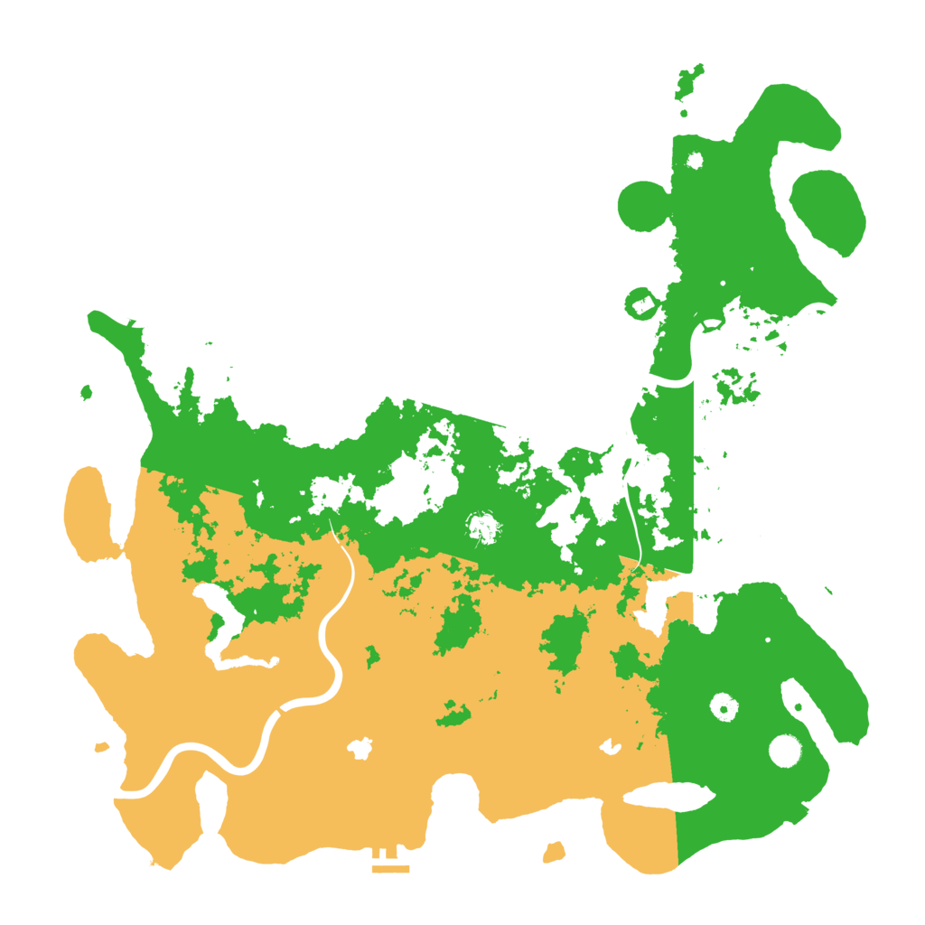Biome Rust Map: Procedural Map, Size: 5000, Seed: 2072942062