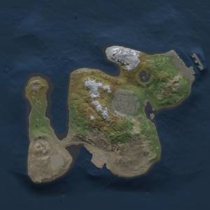 Thumbnail Rust Map: Procedural Map, Size: 1800, Seed: 1359592335, 5 Monuments