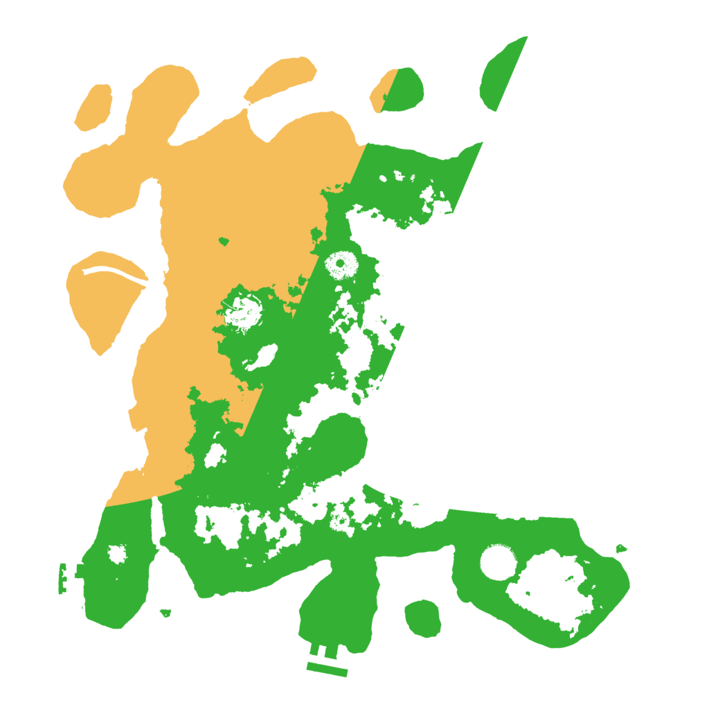 Biome Rust Map: Procedural Map, Size: 3500, Seed: 1822307207