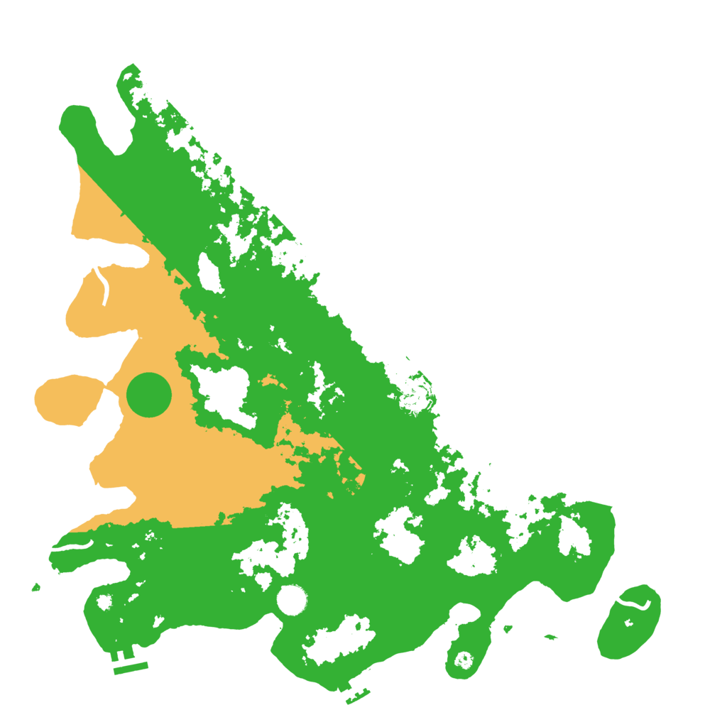 Biome Rust Map: Procedural Map, Size: 4250, Seed: 2062630587