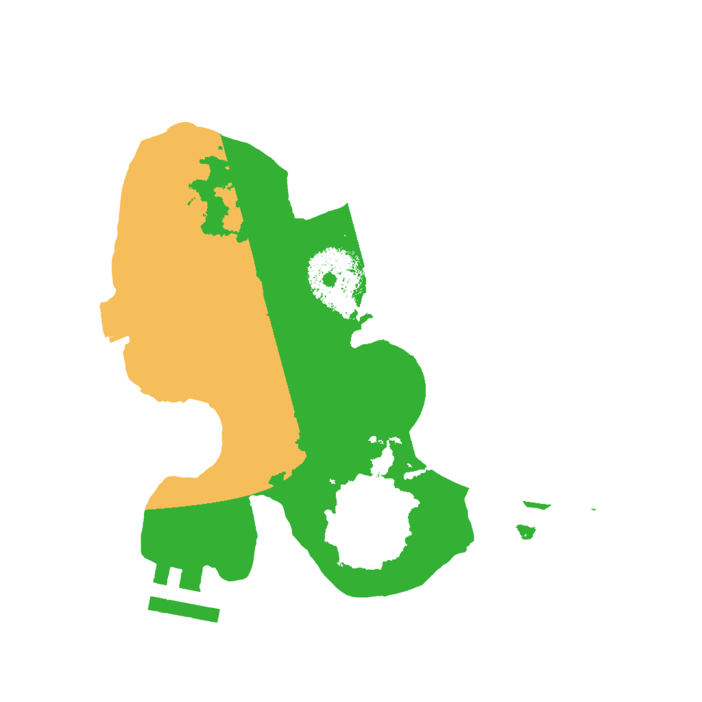 Biome Rust Map: Procedural Map, Size: 2001, Seed: 642022807