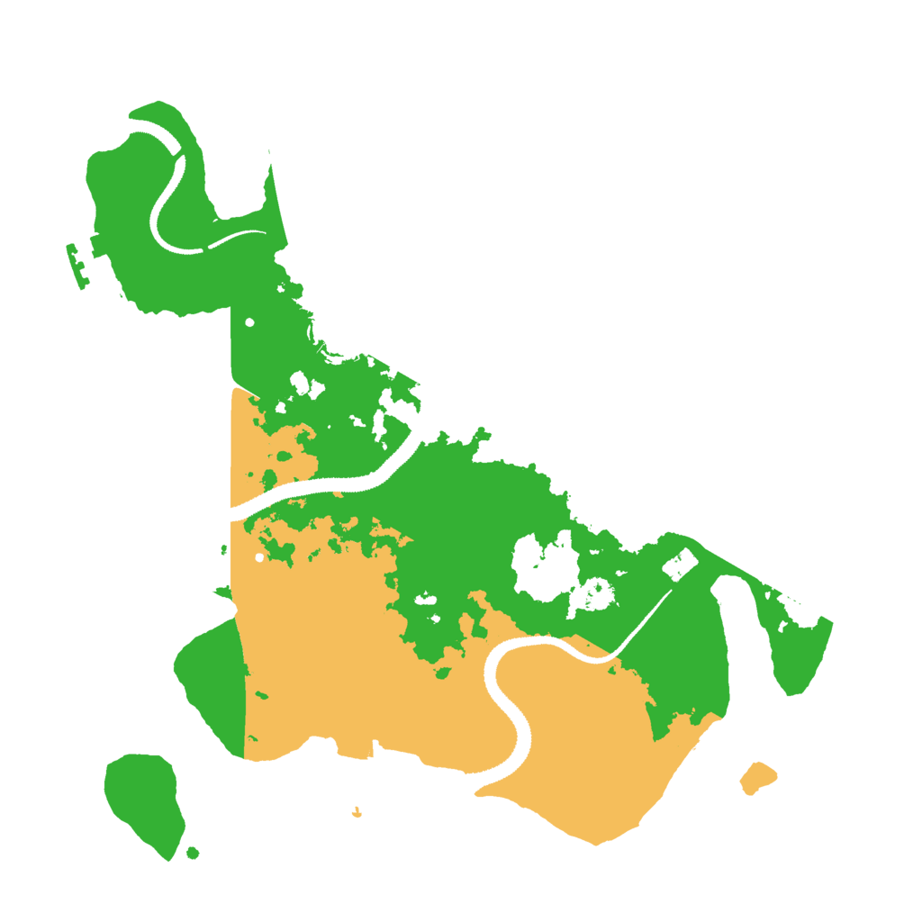 Biome Rust Map: Procedural Map, Size: 3000, Seed: 287747765