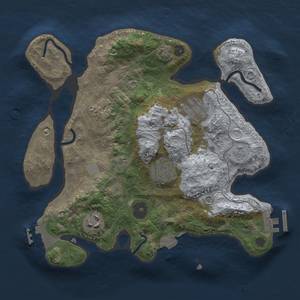 Thumbnail Rust Map: Procedural Map, Size: 2800, Seed: 678498824, 12 Monuments