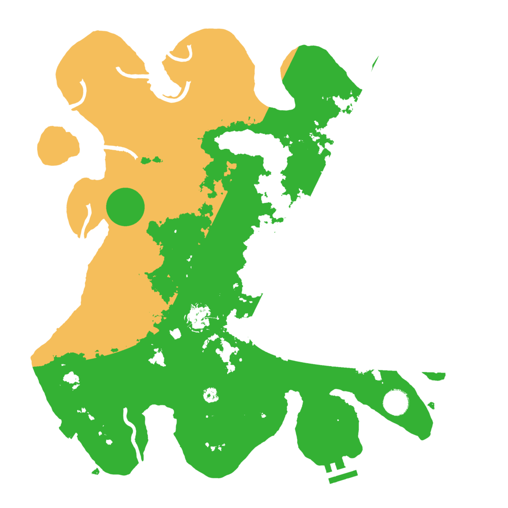 Biome Rust Map: Procedural Map, Size: 3500, Seed: 230578