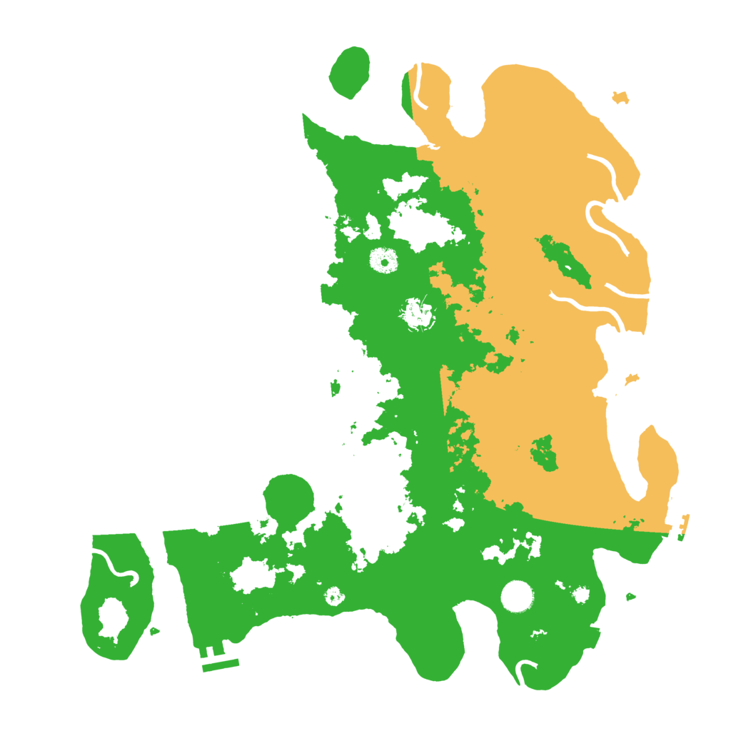 Biome Rust Map: Procedural Map, Size: 4000, Seed: 868434238