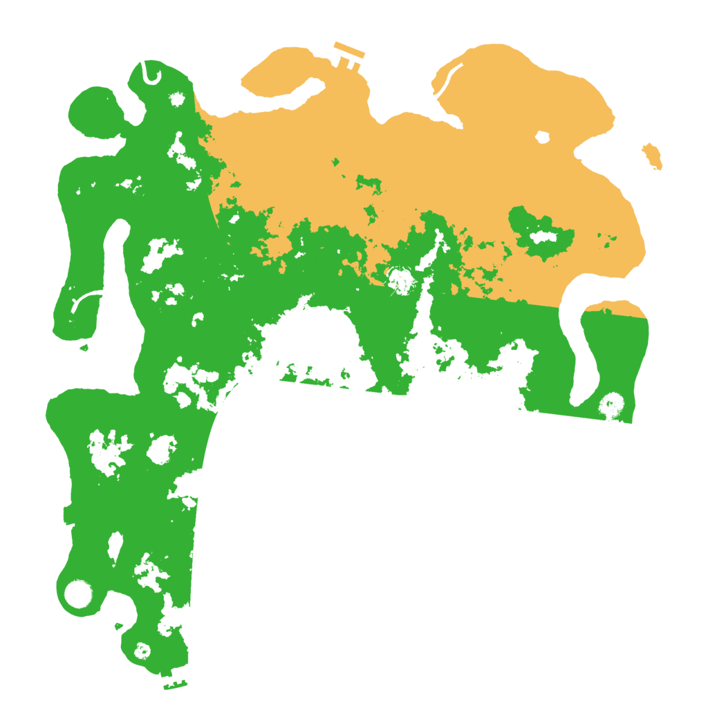 Biome Rust Map: Procedural Map, Size: 4500, Seed: 1962921043