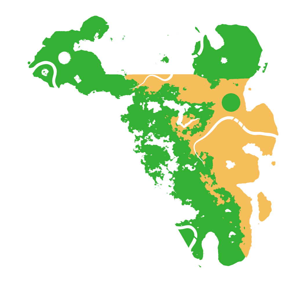 Biome Rust Map: Procedural Map, Size: 4250, Seed: 1217374394