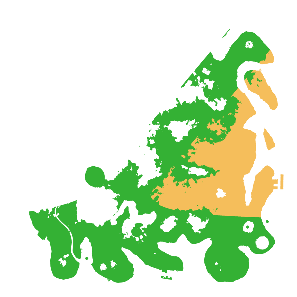 Biome Rust Map: Procedural Map, Size: 4000, Seed: 4512872