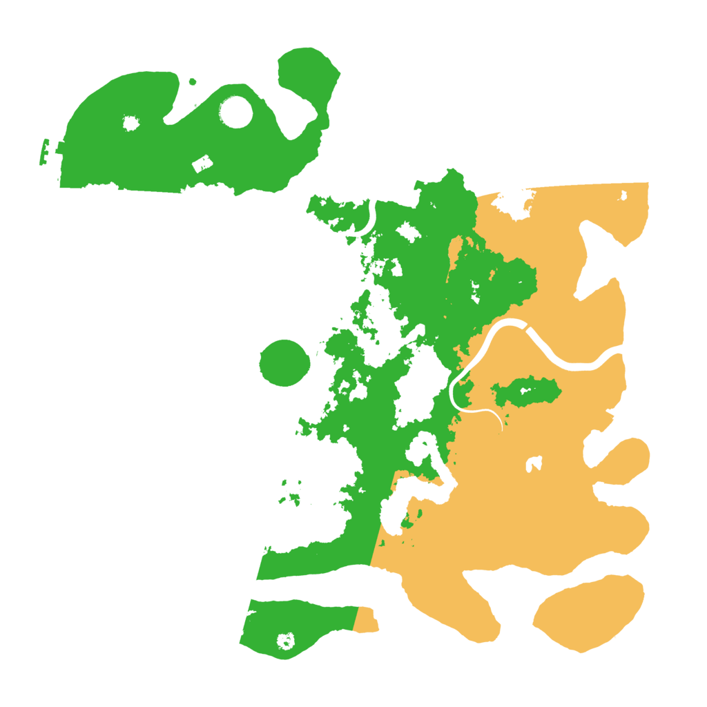 Biome Rust Map: Procedural Map, Size: 4000, Seed: 764915834