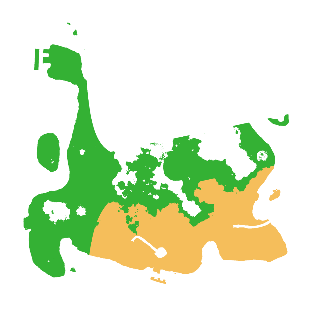 Biome Rust Map: Procedural Map, Size: 3000, Seed: 28771