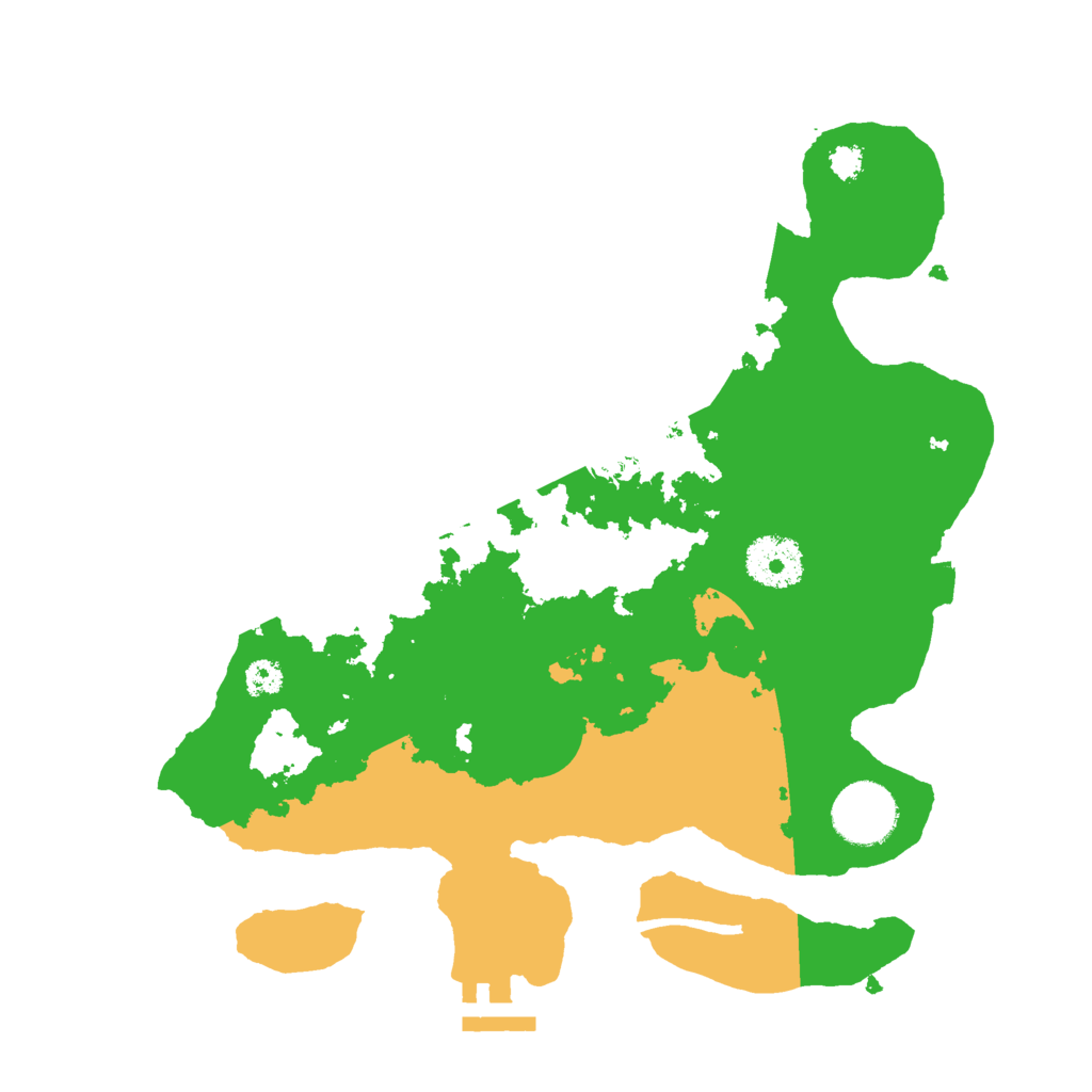 Biome Rust Map: Procedural Map, Size: 3000, Seed: 747339449