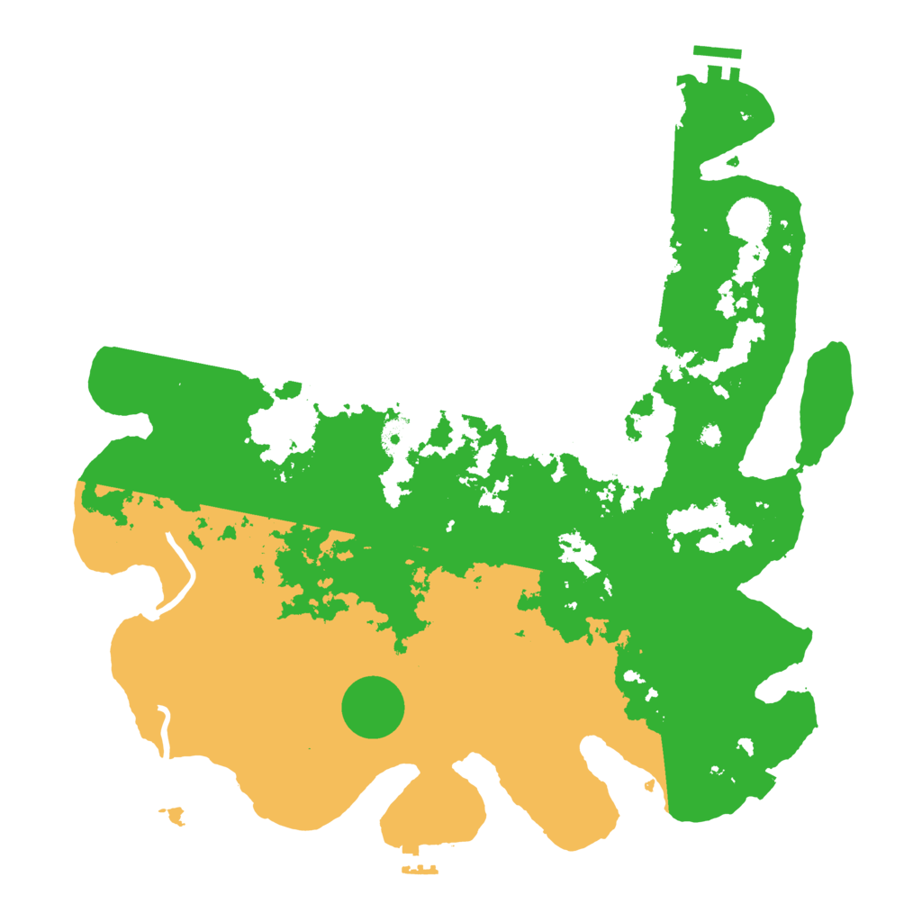 Biome Rust Map: Procedural Map, Size: 3875, Seed: 890629957