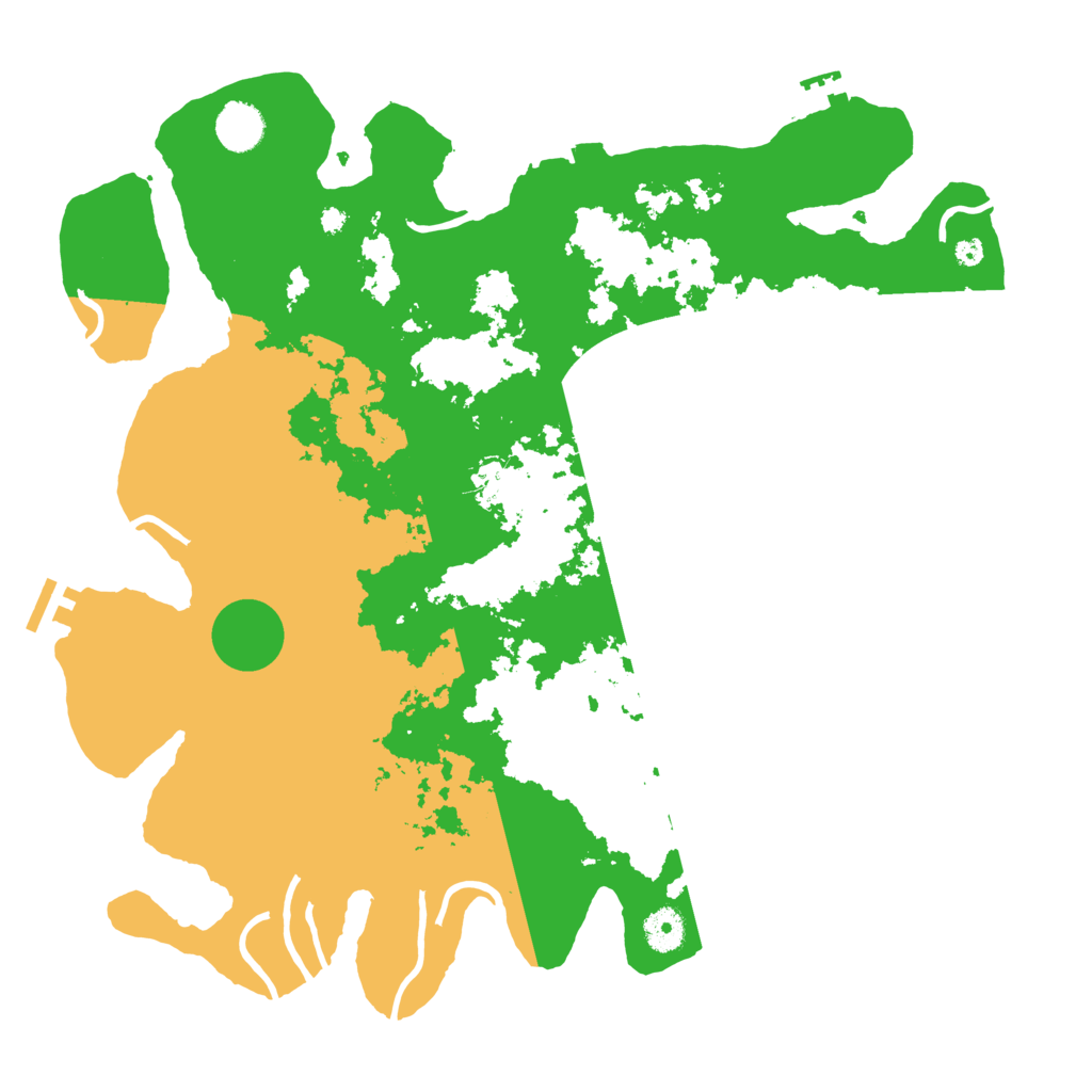 Biome Rust Map: Procedural Map, Size: 4000, Seed: 252295072