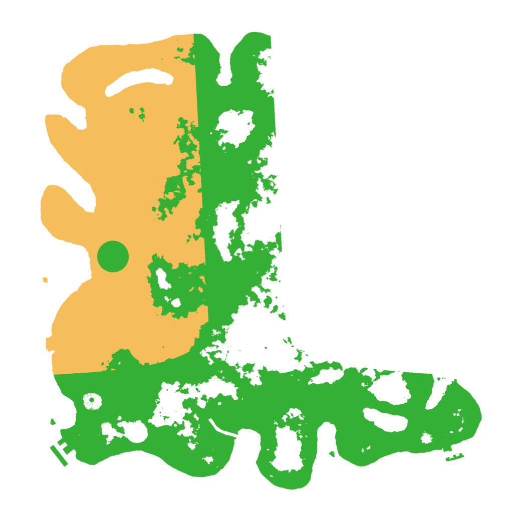 Biome Rust Map: Procedural Map, Size: 4300, Seed: 825579232