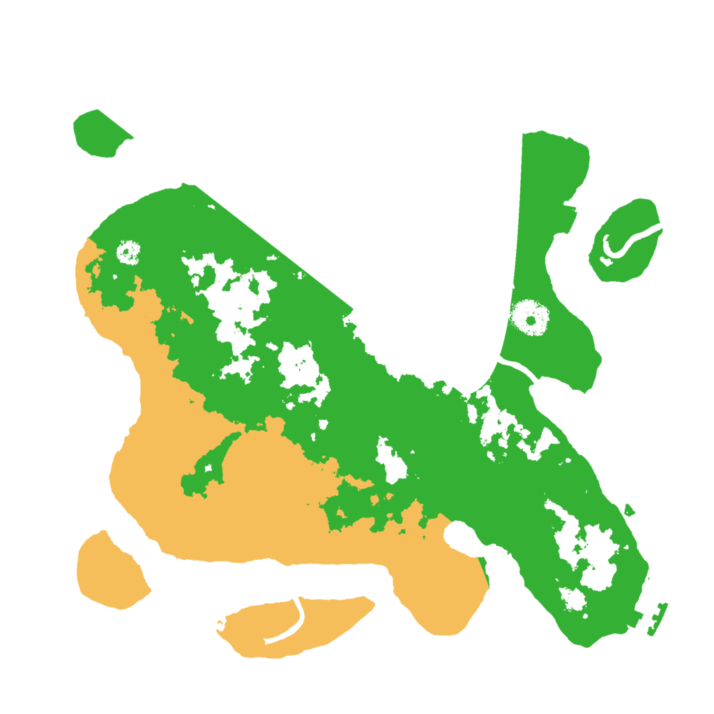 Biome Rust Map: Procedural Map, Size: 3000, Seed: 30558
