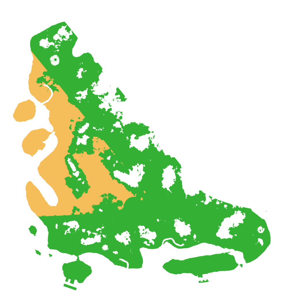 Biome Rust Map: Procedural Map, Size: 4500, Seed: 3217