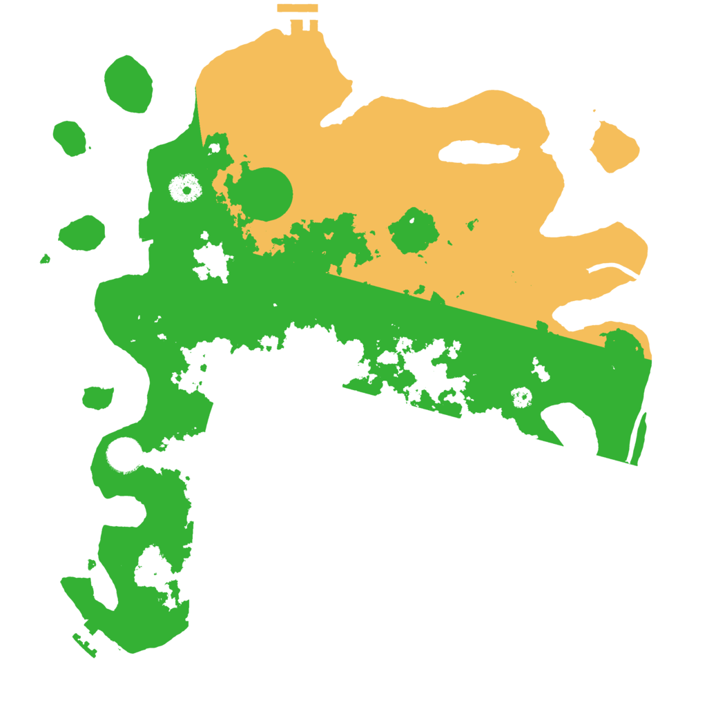 Biome Rust Map: Procedural Map, Size: 3500, Seed: 2129702356