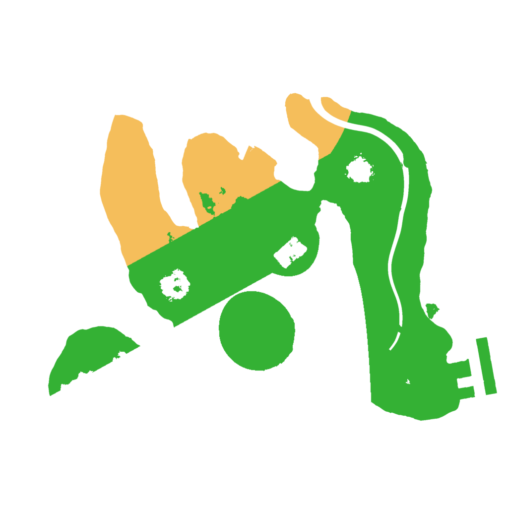 Biome Rust Map: Procedural Map, Size: 1800, Seed: 1150720115