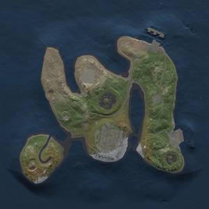 Thumbnail Rust Map: Procedural Map, Size: 1800, Seed: 1150720115, 5 Monuments