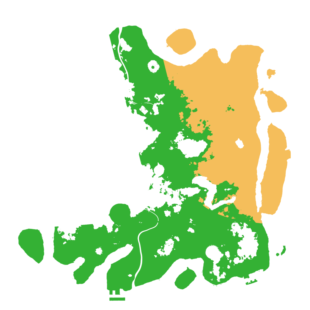 Biome Rust Map: Procedural Map, Size: 4000, Seed: 357378976