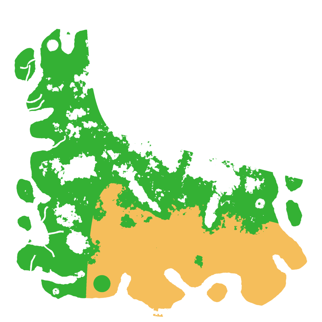 Biome Rust Map: Procedural Map, Size: 5000, Seed: 1827364522