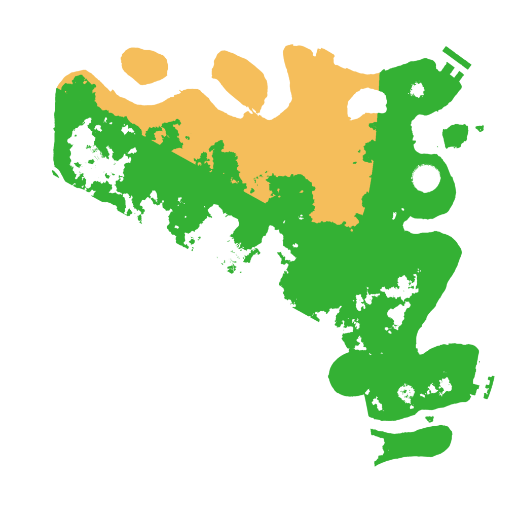 Biome Rust Map: Procedural Map, Size: 3300, Seed: 2174369