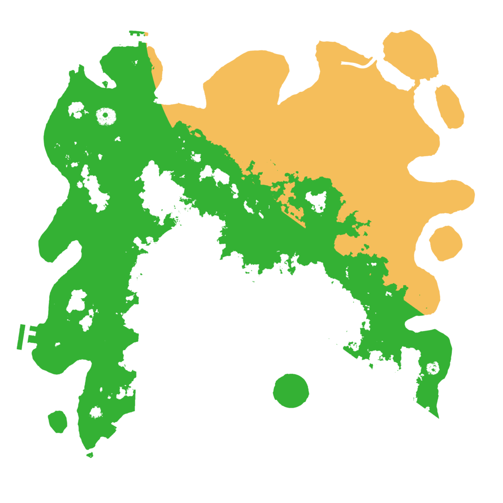 Biome Rust Map: Procedural Map, Size: 4000, Seed: 81106100