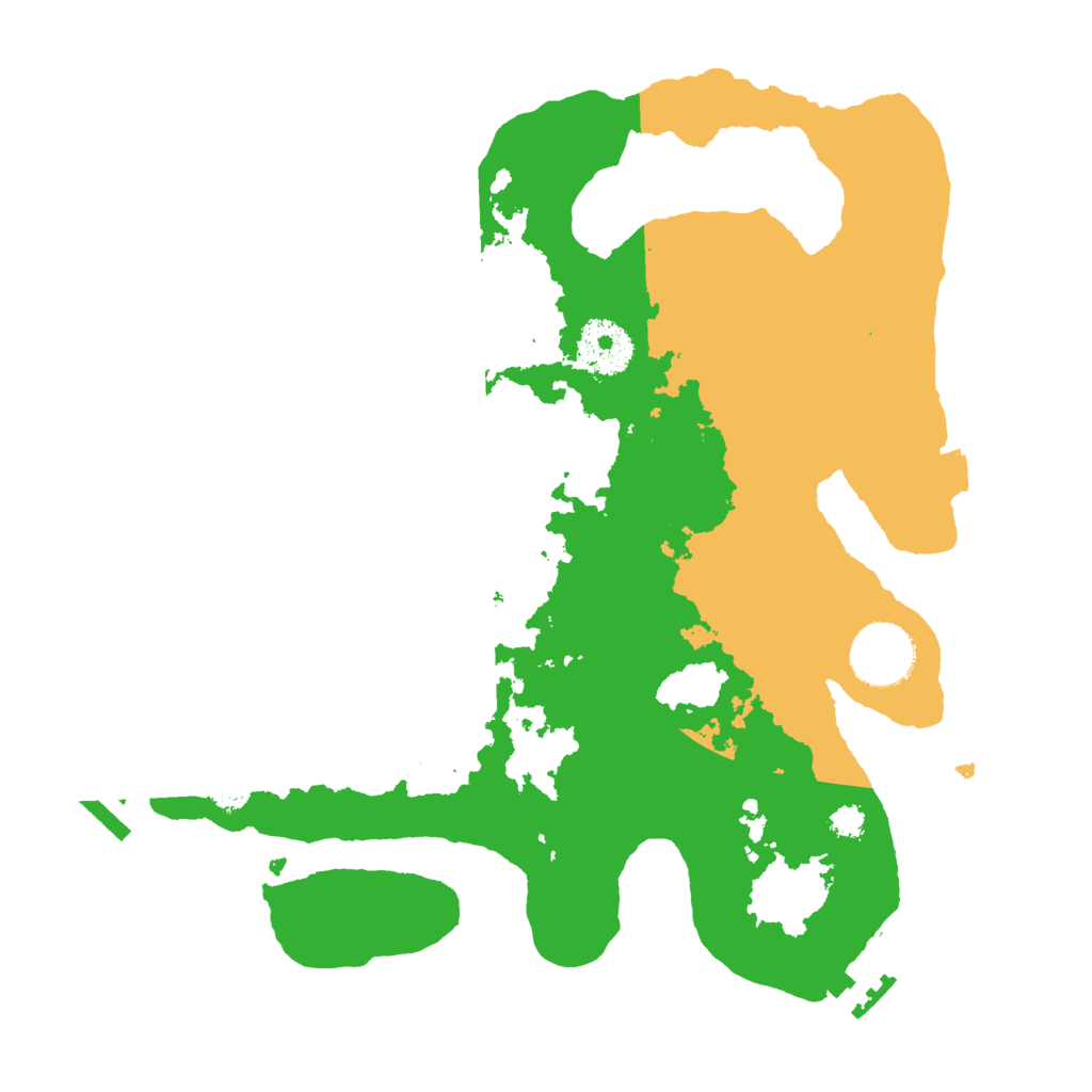 Biome Rust Map: Procedural Map, Size: 3000, Seed: 2023171764