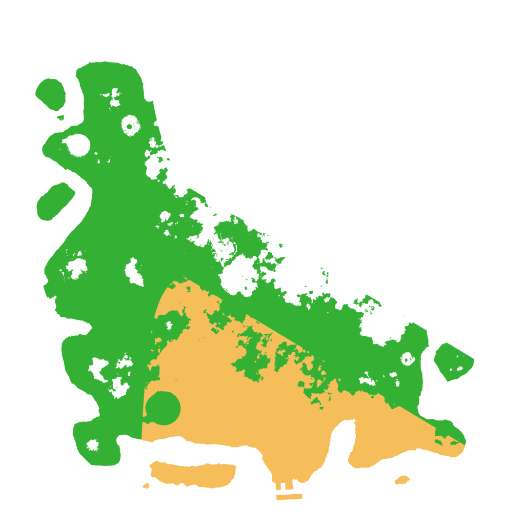 Biome Rust Map: Procedural Map, Size: 4096, Seed: 28