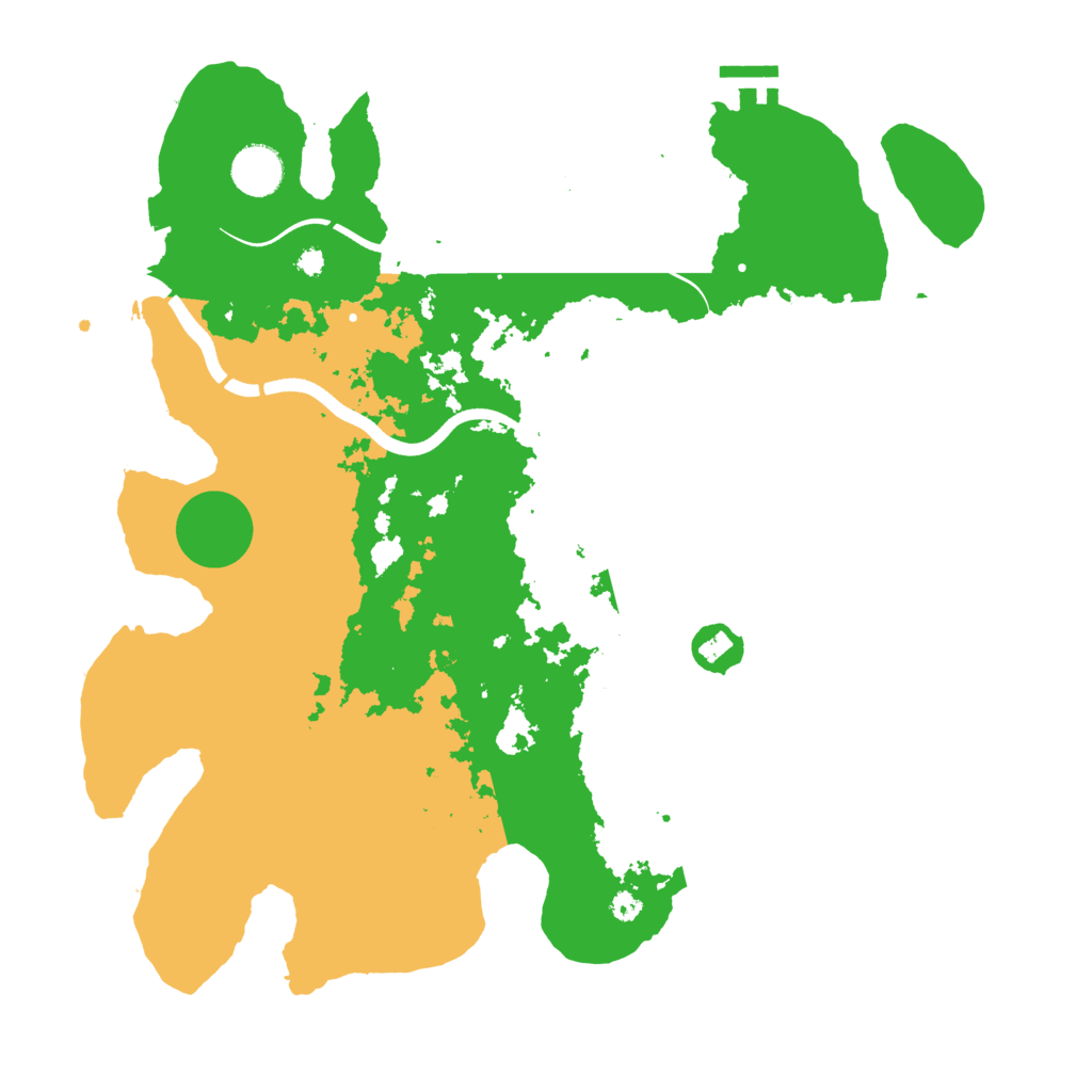 Biome Rust Map: Procedural Map, Size: 3750, Seed: 12719337