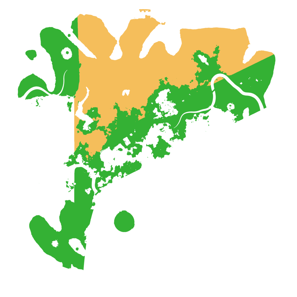 Biome Rust Map: Procedural Map, Size: 4000, Seed: 998107