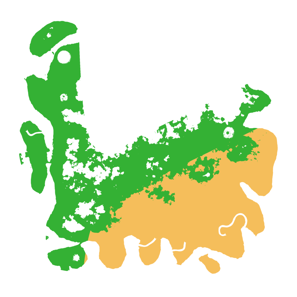 Biome Rust Map: Procedural Map, Size: 4000, Seed: 1030001042