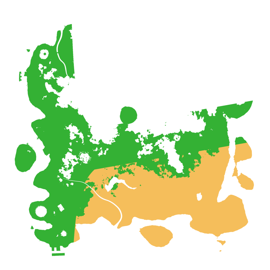 Biome Rust Map: Procedural Map, Size: 4250, Seed: 1982692559