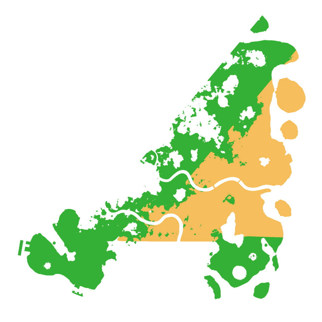 Biome Rust Map: Procedural Map, Size: 4250, Seed: 1323897139