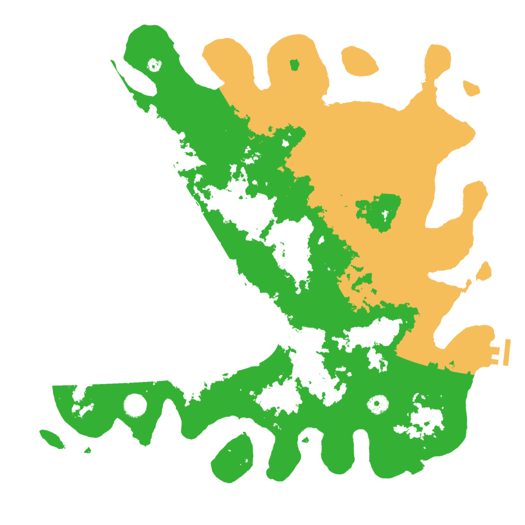 Biome Rust Map: Procedural Map, Size: 4000, Seed: 1543237773