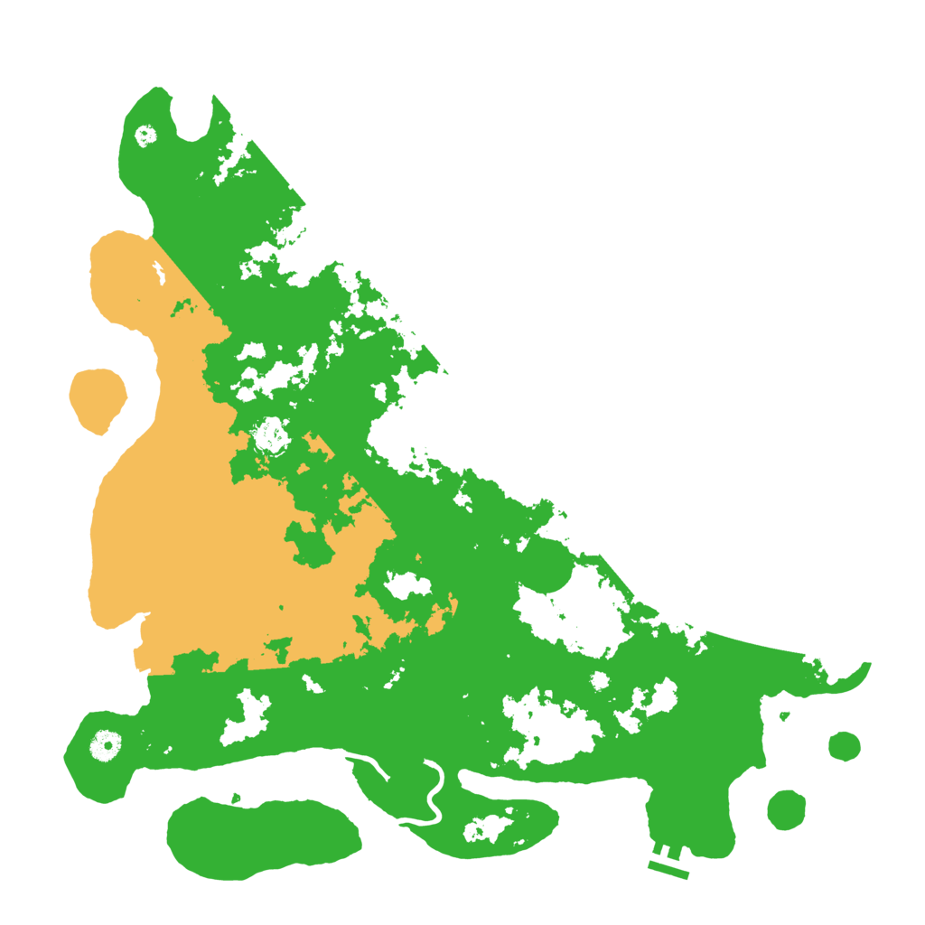 Biome Rust Map: Procedural Map, Size: 4500, Seed: 318401244