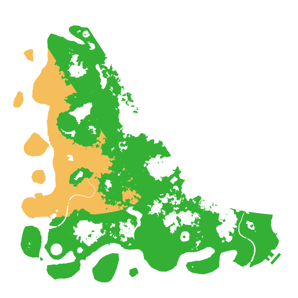 Biome Rust Map: Procedural Map, Size: 4500, Seed: 1024695723
