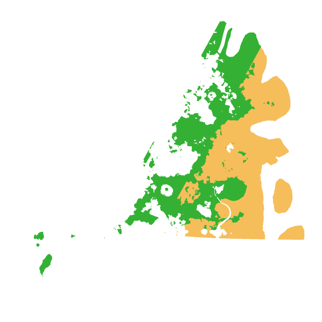 Biome Rust Map: Procedural Map, Size: 4000, Seed: 19980915