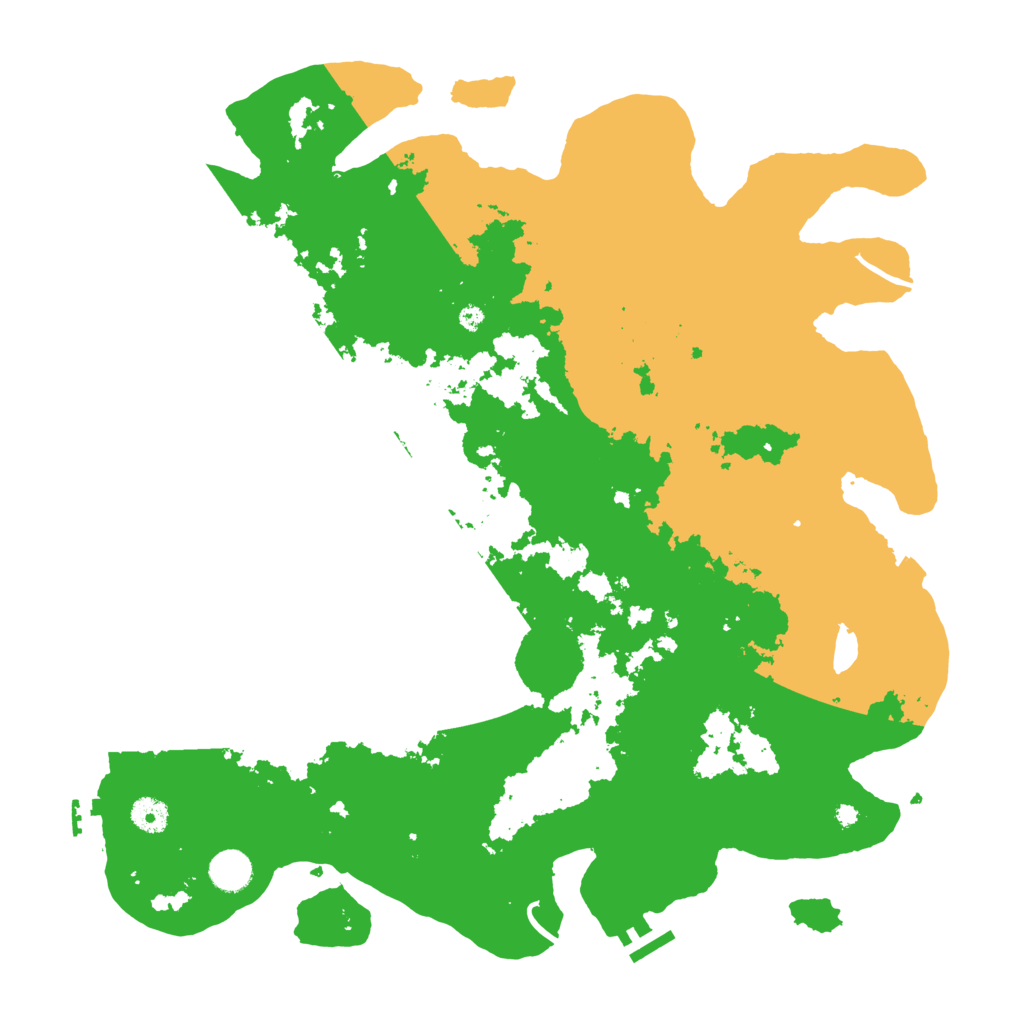 Biome Rust Map: Procedural Map, Size: 4250, Seed: 19686
