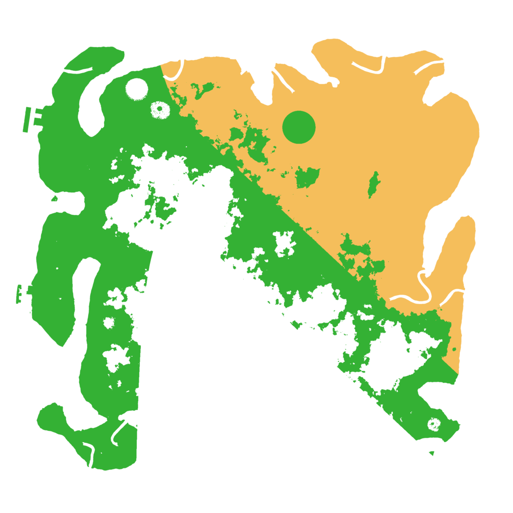 Biome Rust Map: Procedural Map, Size: 4096, Seed: 82442866