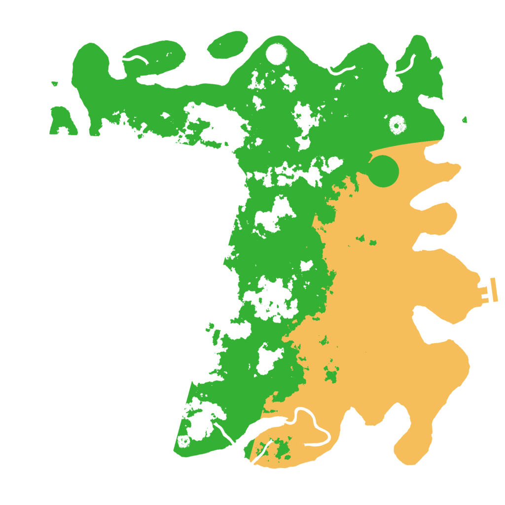 Biome Rust Map: Procedural Map, Size: 4250, Seed: 2057635665