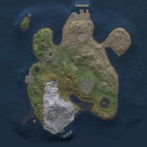 Thumbnail Rust Map: Procedural Map, Size: 2200, Seed: 477912161, 7 Monuments